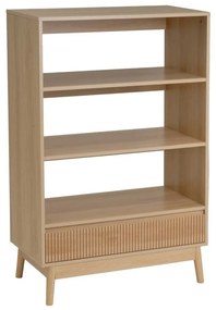 Regał w naturalnym kolorze 80x120x40 cm Naroa – Casa Selección