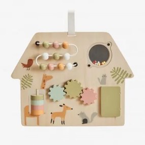 Drewniana Wielofunkcyjna Deska Mahina Kids Brązowy Naturalne Drewno - Sklum