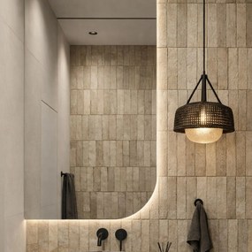 Lustro asymetryczne z podświetleniem ROUND Corner LED | Różne rozmiary | Różne kolory