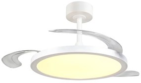 Biała lampa sufitowa LED Kasfjord – Trio