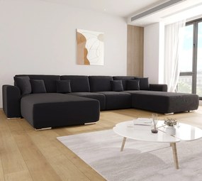 Grafitowy narożnik w kształcie U z pojemnikiem F8-A46