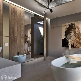 Bateria bidetowa czarna CONCEPCION black