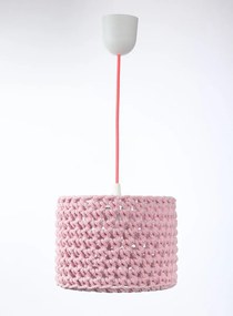 Lampa wisząca COTTON 25 różowa BPS KONCEPT