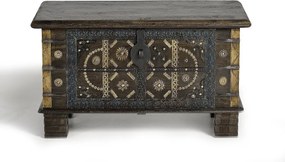 Ciemnobrązowy pień z drewna mango