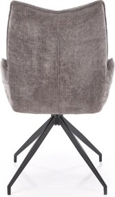 Krzesło do jadalni z obracanym siedziskiem K553 Halmar