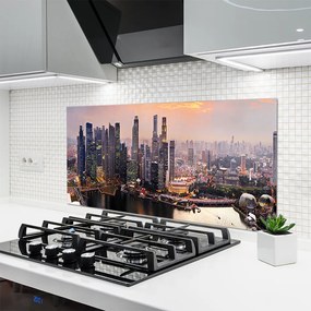 Szkło Dekoracyjne do Kuchni Architektura Starego Miasta