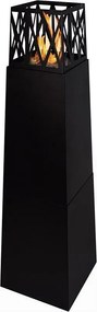 Kominek ogrodowy na bioetanol Vulcano Nero 40x40x145mm