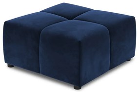 Niebieski moduł aksamitnej sofy Rome Velvet – Cosmopolitan Design