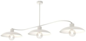 Biała industrialna lampa sufitowa E1-S38