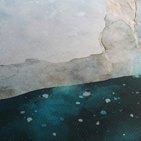 Obraz - Rysunek gór (125x70 cm)