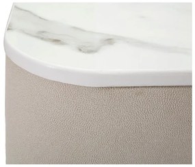Konsola w beżowo-złotym kolorze 40x120 cm Beauty – Mauro Ferretti