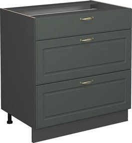 Szafka dolna do kuchni green gold country 80x51.6x82 fame-line