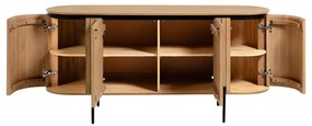 Niska komoda z litego drewna mango 170x80 cm Licia – Kave Home