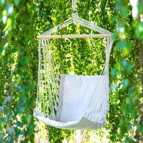 Krzesło brazylijskie 100 x 50 cm ecru PATIO