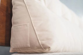 Poduszka na zagłówek PILLOW CHIC 160 beżowa SKANDICA