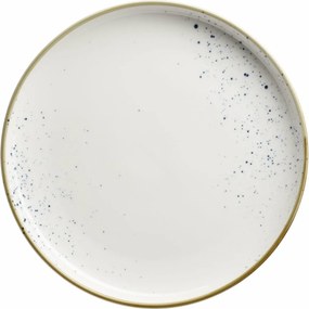 Mäser Talerz deserowy Pintar Białe niebieskiekropki 22,5 cm