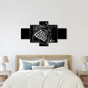 Obraz - Rysunek w stylu Banksy (125x70 cm)