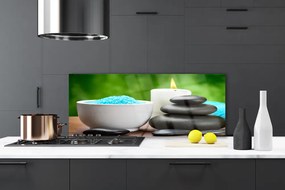 Szkło nad Blatem Relaksująca Kompozycja z Solą