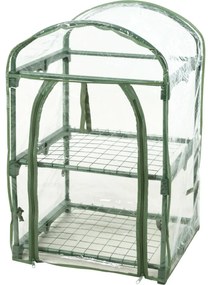 Szklarenka foliowa mini Fleure 50 x 45 x 84 cm, 2 półki