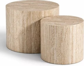 Zestaw stolików kawowych Atlanta – nowoczesne stoliki MDF, trwałe i stylowe do salonu