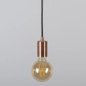 Industrialna lampa wisząca miedziana - Facil