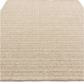 Kremowy dywan z mieszanki wełny tkany ręcznie 160x230 cm Thatch Sand – Asiatic Carpets