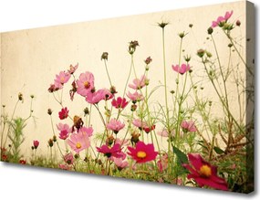 Zdjęcie na płótnie Bukiet Kwiatów Akwarelowych