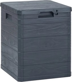 Antracytowa Pojemna Skrzynia Ogrodowa R5-T81