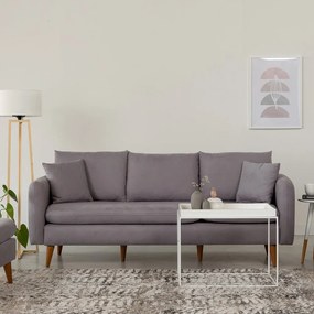 Szara sofa 215 cm Sofia – Balcab Home