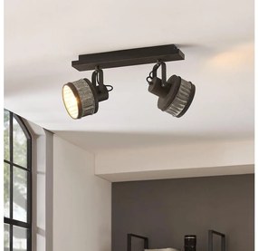 Eglo 43445 - Oprawa punktowa TURROCK 2xE27/28W/230V