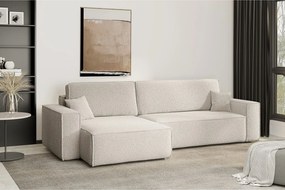 Narożnik Karl XL tkanina Quelle 03 jasnobeżowy