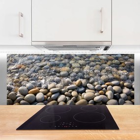 Panel Szklany Spokój Gładkich Kamieni