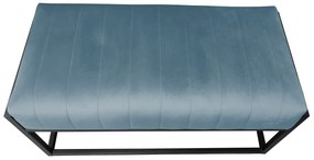 Ławka KAYA LOFT BL06 pufa podnóżek metal