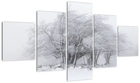 Obraz - Biała zima (125x70 cm)