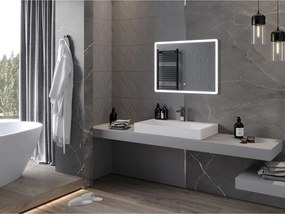 Mexen Navia lustro łazienkowe podświetlane 80 x 60 cm, LED 6000K, antypara - 9803-080-060-611-00