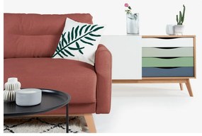Różowa sofa rozkładana Bonami Selection Pop