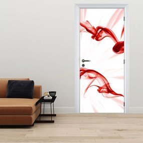Fototapeta na drzwi - Serce z dymu (95x205cm)