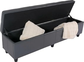 Ławka ze schowkiem Arezzo XXL,  szary