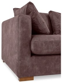 Ciemnobrązowa sofa 175 cm Comfy – Scandic