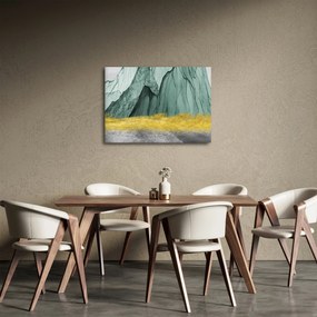 Obraz - Emerald Mountains N⁰3 (70x50 cm)