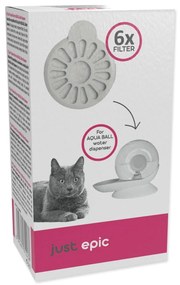 Filtry do poidełka fontanny dla kotów 6 szt. Epic Pet Aqua Ball – Plaček Pet Products
