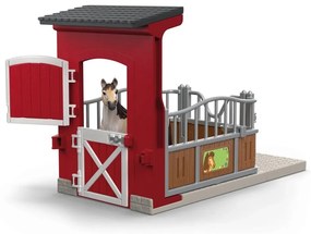 Schleich 42724 Boks dla pony z klaczą mustang