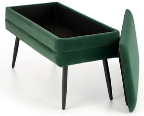 Zielone siedzisko ze schowkiem  Z2-D79