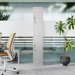 Szafka socjalna ubraniowa BHP szara: IGOR 1 Plus