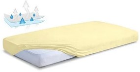 Matex Froté nieprzepuszczalne prześcieradło ecru,70 x 140 x 10 cm, 70 x 140 cm