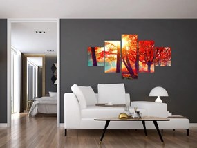 Obraz- Jesienny krajobraz (125x70 cm)
