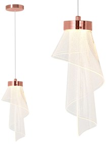 Lampa sufitowa APP1765-1CP Różowe Złoto