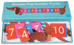 Puzzle (liczba elementów 16) Sausage Dog – Rex London