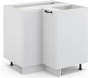 Szafka narożna biały domek wiejski 80.5x51.6x82 fame-line