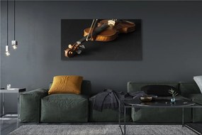 Obraz na płótnie Elegancja Klasycznych Skrzypiec